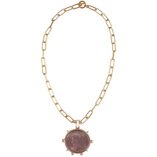 Load image into Gallery viewer, Bee Coin & Lady Liberty Coin Necklaces
