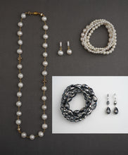 Load image into Gallery viewer, Pearl & Crystal