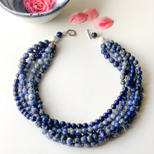 Load image into Gallery viewer, Multi Strand Statement Necklace