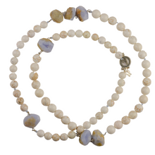 Load image into Gallery viewer, Red Coral and Baroque Pearl Necklace