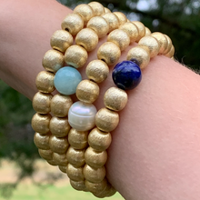 Load image into Gallery viewer, Petite Brushed Gold Savannah Bracelet