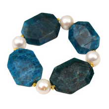 Load image into Gallery viewer, Stone & Pearl Bracelets