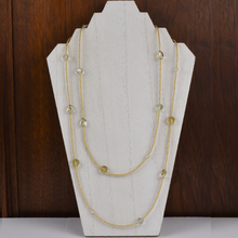 Load image into Gallery viewer, Henrietta Necklace with Champagne Crystals