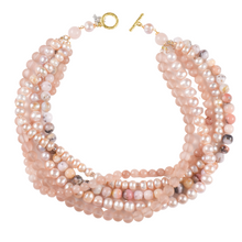Load image into Gallery viewer, Multi Strand Statement Necklace