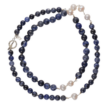 Load image into Gallery viewer, Red Coral and Baroque Pearl Necklace