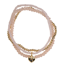 Load image into Gallery viewer, Blush Bracelet Mini Trio