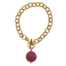 Load image into Gallery viewer, Matte Gold Circle Chain Collection