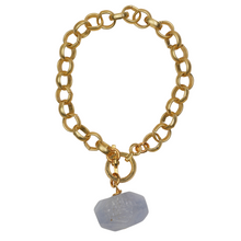 Load image into Gallery viewer, Matte Gold Circle Chain Collection