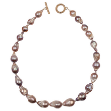 Load image into Gallery viewer, Cherry Pearl: Cherry Baroque Pearl Necklace