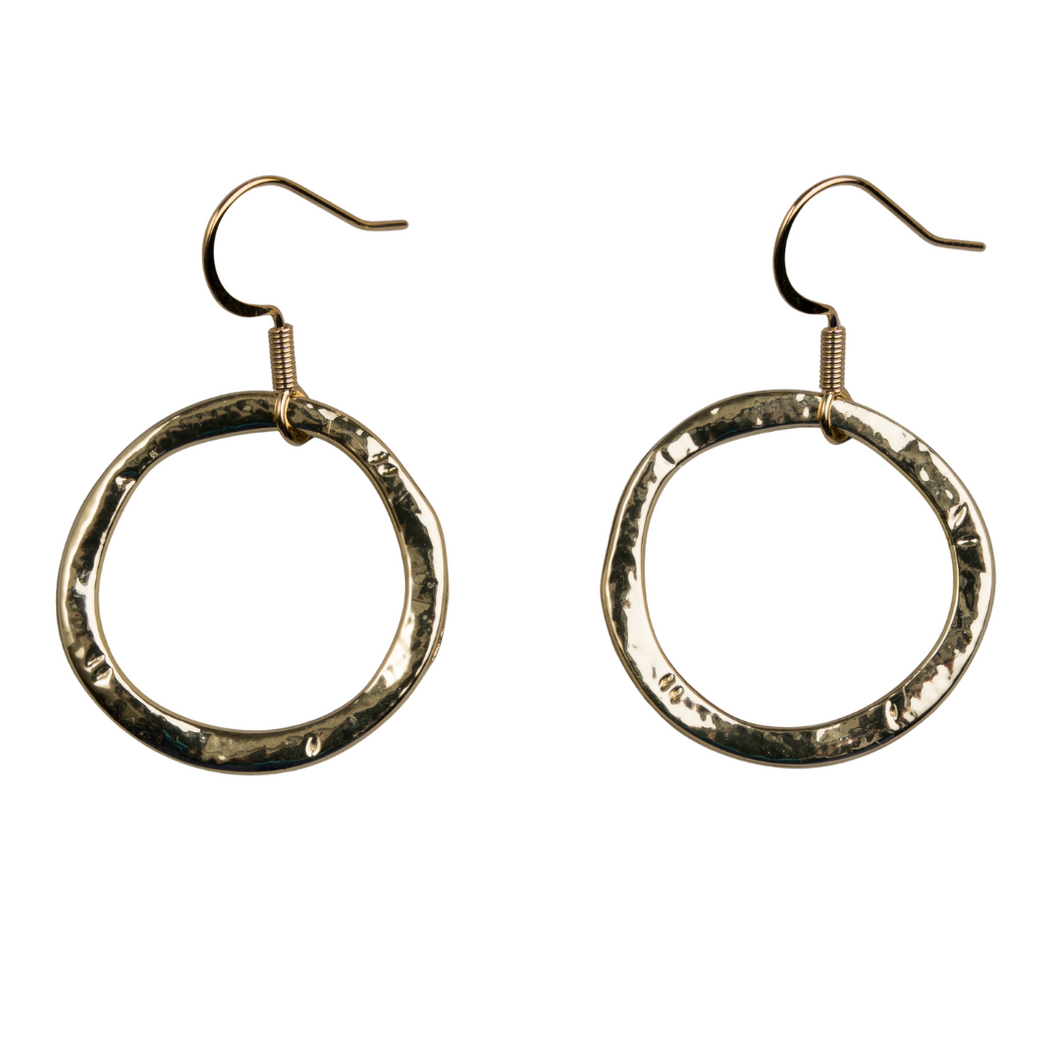 Gold Hoop Earring