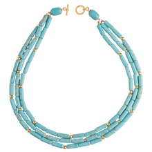 Load image into Gallery viewer, Turquoise Multi-Strand Necklace