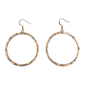 The Noble Collection - gold/ silver earring