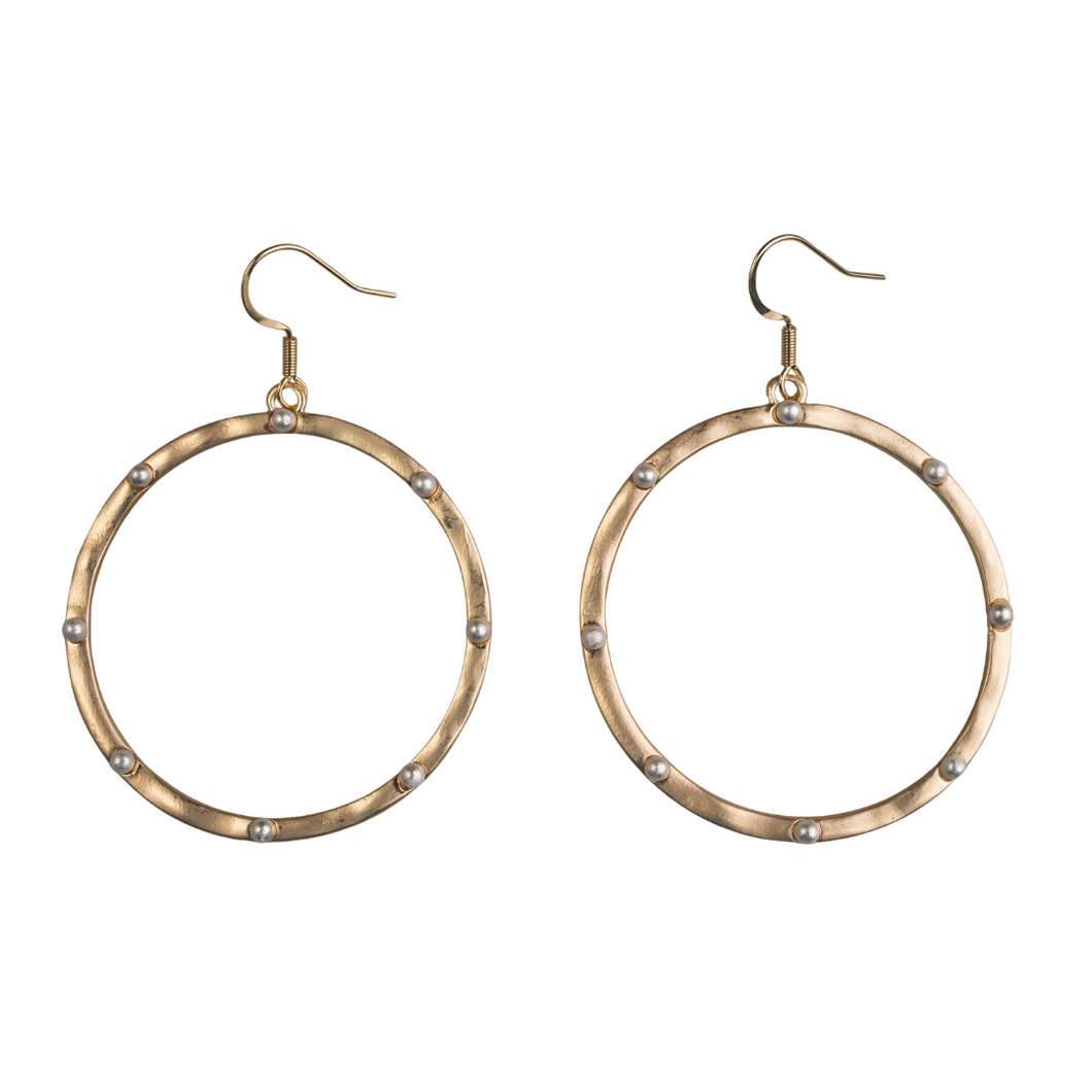 The Noble Collection - gold/ silver earring