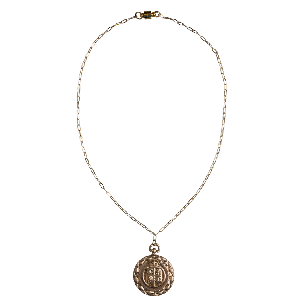 Lion Coin Necklace
