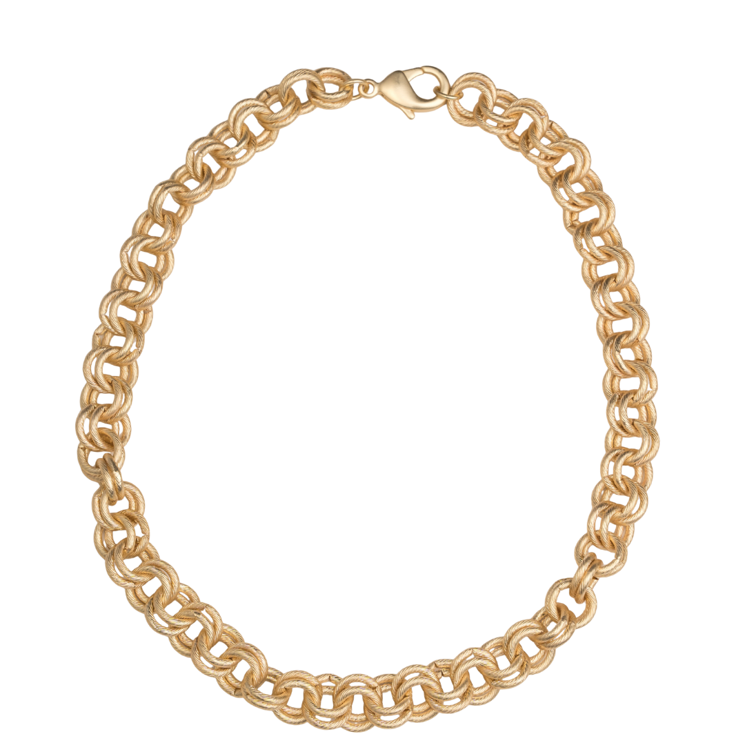 Double Gold & Circle Chain – ali & bird jewelry