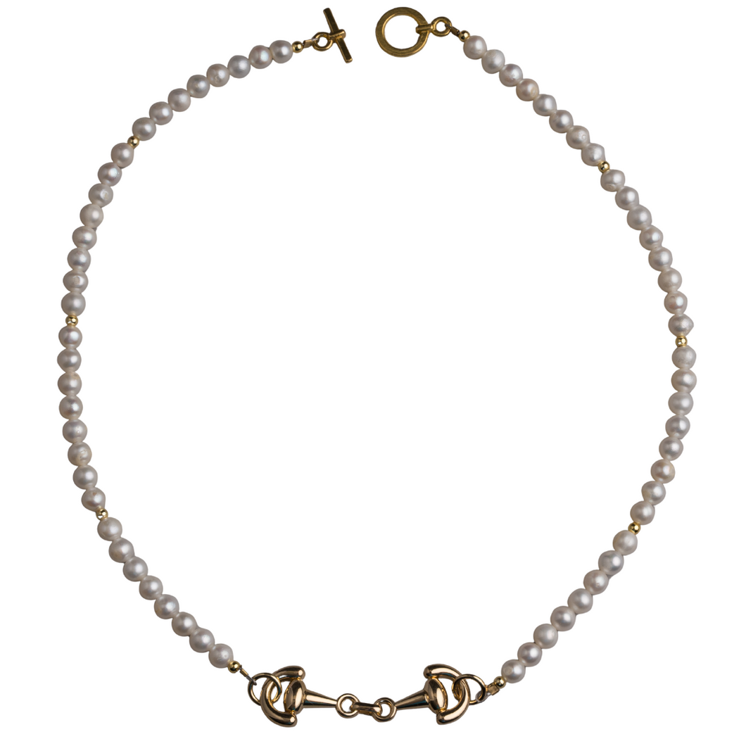 The Derby Collection (Snaffle Bit) - Pearl