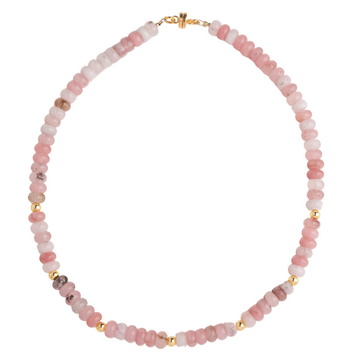 Pink Agate Necklace