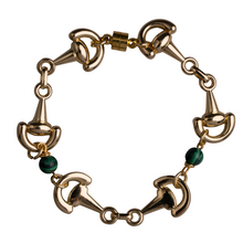 Load image into Gallery viewer, The Derby Collection (Snaffle Bit) - Moss Agate
