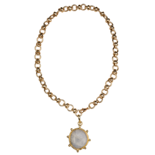 Load image into Gallery viewer, Moonstone Cabochon Necklace