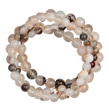 Load image into Gallery viewer, Oyster Bay Beauties: Oyster Agate Set of 4 Bracelets
