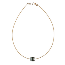 Load image into Gallery viewer, Ombre Crystal on Gold Henrietta Choker