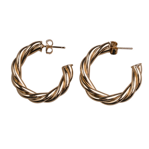 Gold Rope Earring