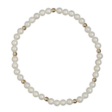 Load image into Gallery viewer, Shell Pearl Bitsy Bracelets