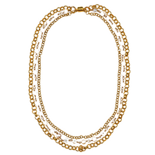 Load image into Gallery viewer, Gold Circle Chain Collection