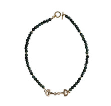 Load image into Gallery viewer, The Derby Collection (Snaffle Bit) - Moss Agate