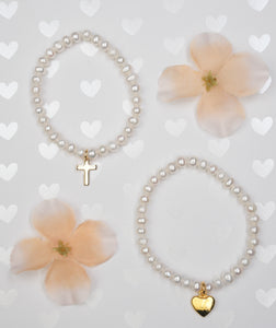 Baby Bird Heart Bracelet