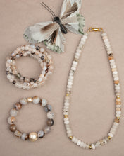 Load image into Gallery viewer, Oyster Bay Beauties: Oyster Agate Set of 4 Bracelets