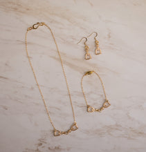 Load image into Gallery viewer, Gold Stirrup Earrings