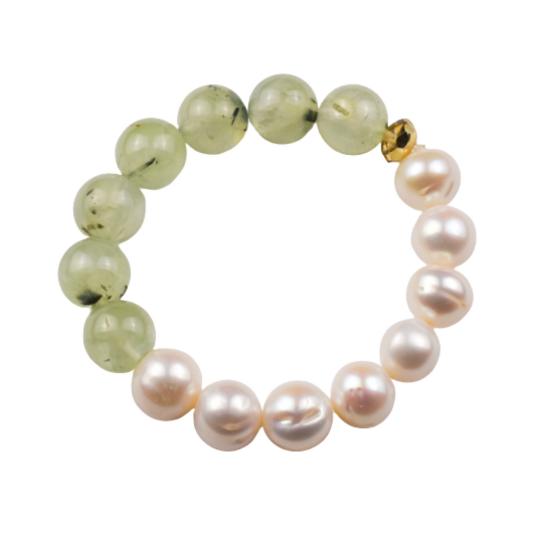 Pearl and Tourmaline Bracelet