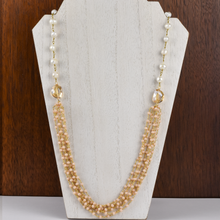 Load image into Gallery viewer, Peach &amp; Pearl Monica Necklace