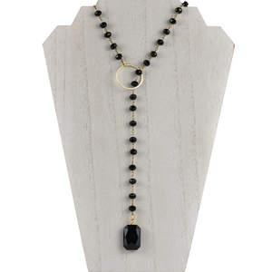 Black Crystal Lariat