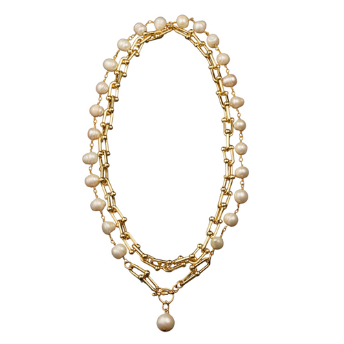 Lexington Necklace with Pearls