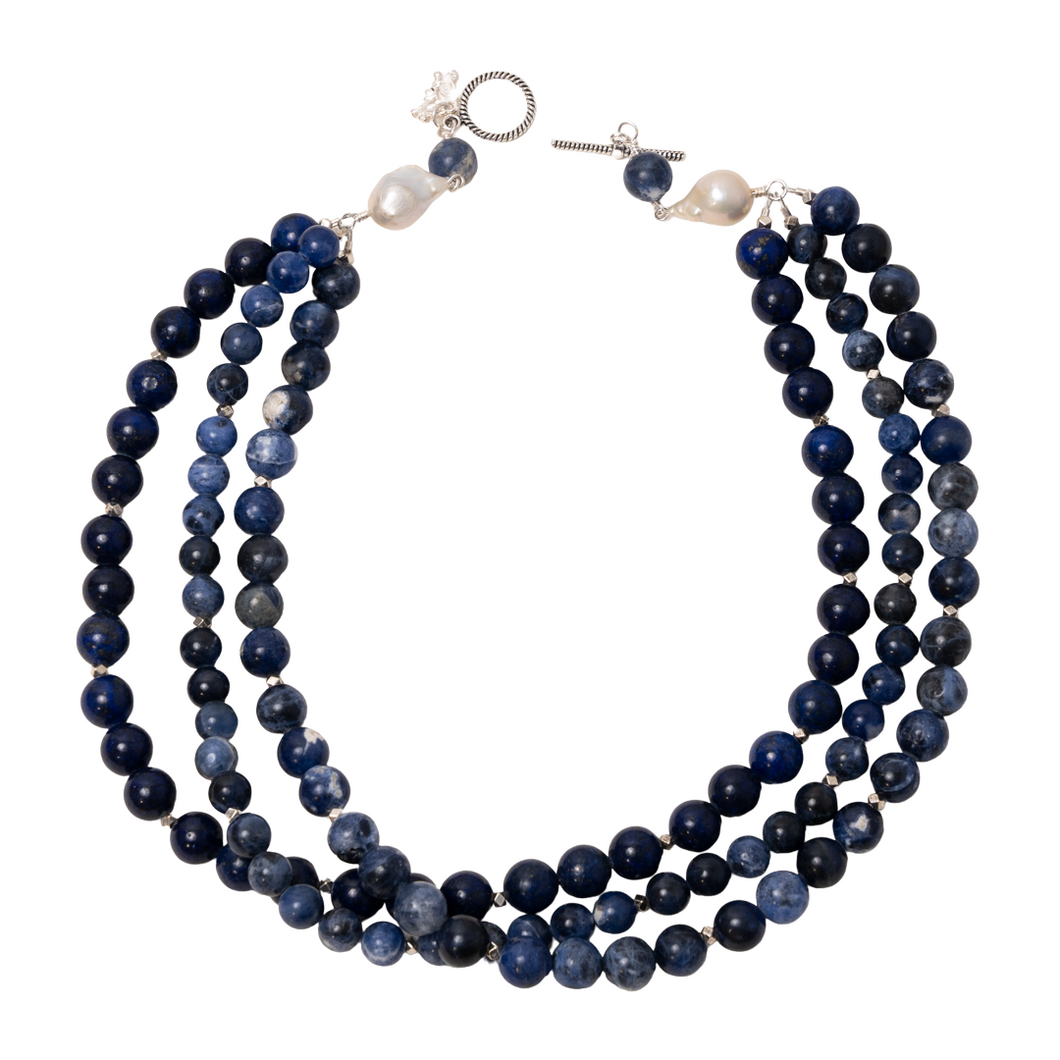 Lapis and Sodalite Necklace