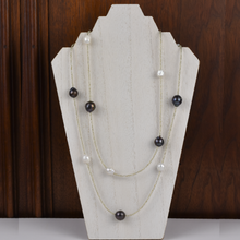 Load image into Gallery viewer, Large Henrietta Baroque Pearl Necklace