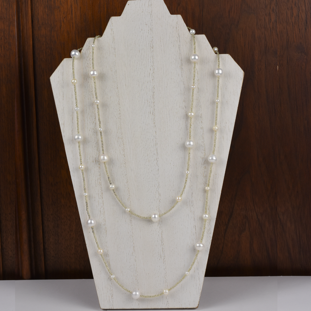 Henrietta Necklace with Pearls