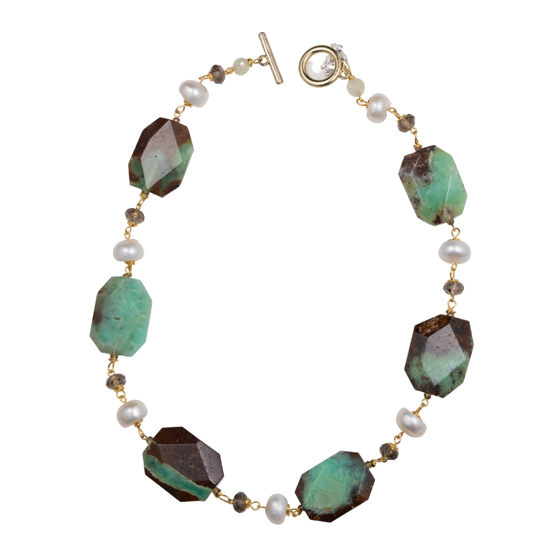 Chrysoprase Collection Necklace