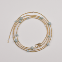 Load image into Gallery viewer, Amazonite Necklace in Gold
