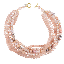 Load image into Gallery viewer, 5 Strand Statement Necklace