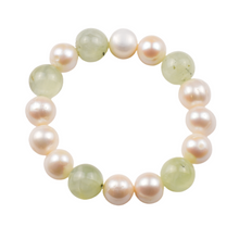 Load image into Gallery viewer, Freshwater Pearl and Tourmaline Bracelet