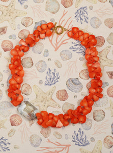 Coral Statement Necklace